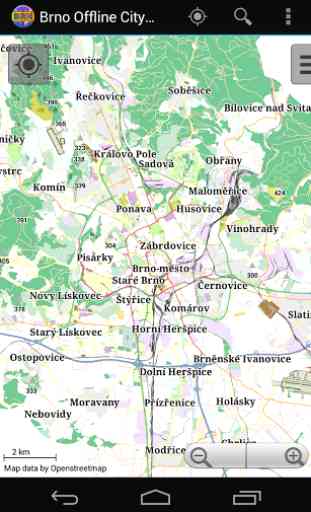 Brno Offline City Map 1