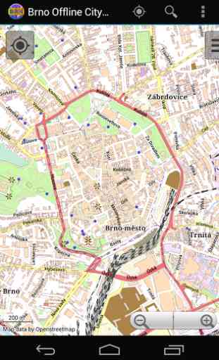 Brno Offline City Map 2