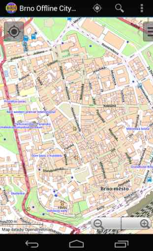 Brno Offline City Map 3