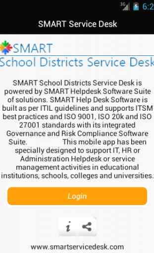 SMART Schools Service Desk 1