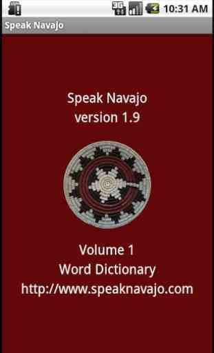 Speak Navajo Volume 1 Language 1