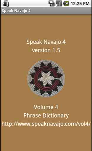 Speak Navajo Volume 4 Language 1