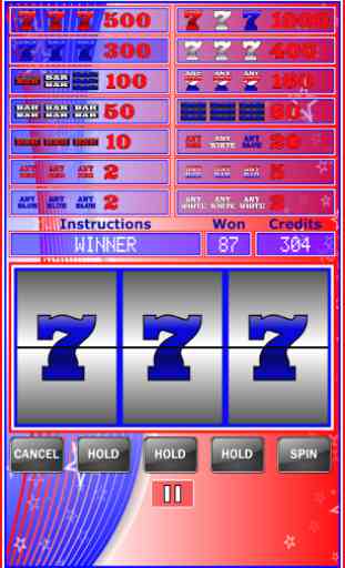 Lucky Seven Slot Machine 3