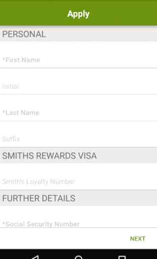 Smith’s REWARDS Visa® 2