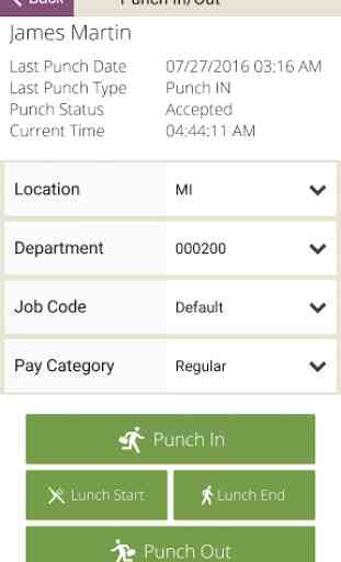 Time Clock:Employees- PrimePay 2