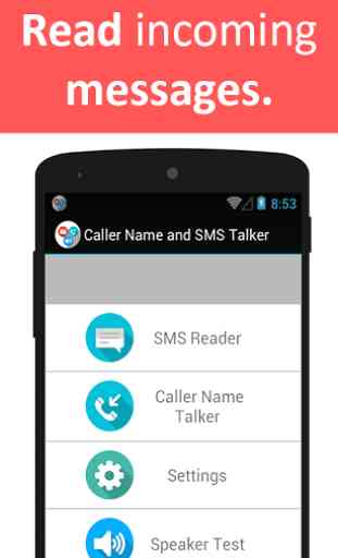 Caller Name and SMS Talker 2