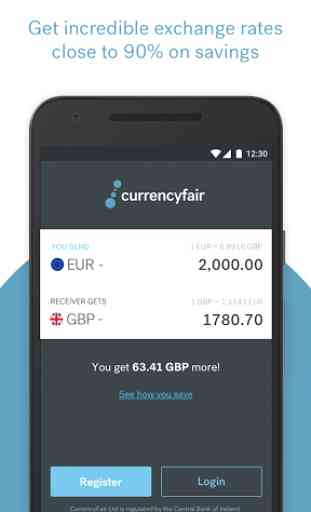 CurrencyFair Money Transfer 1