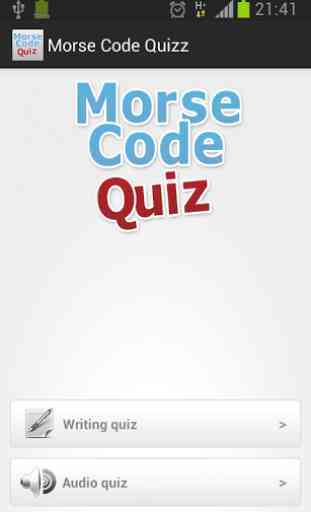 Morse Code Quiz 1
