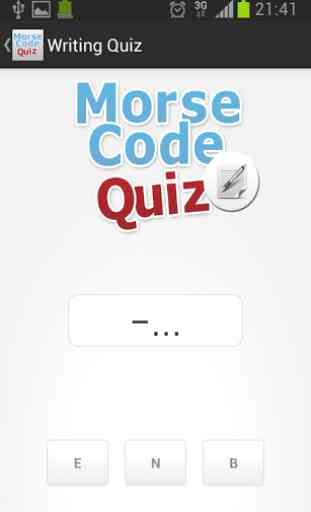 Morse Code Quiz 2