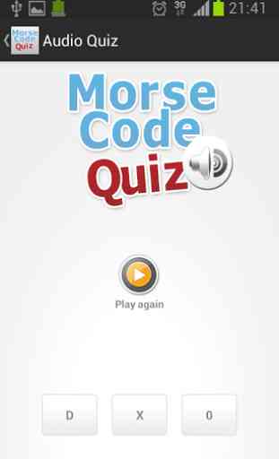 Morse Code Quiz 3