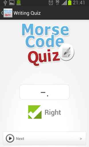 Morse Code Quiz 4
