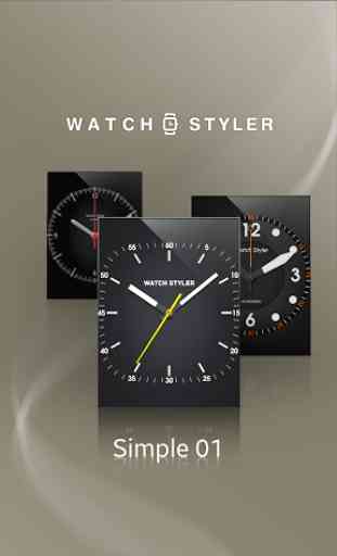 Watch Face Gear S - Simple 1