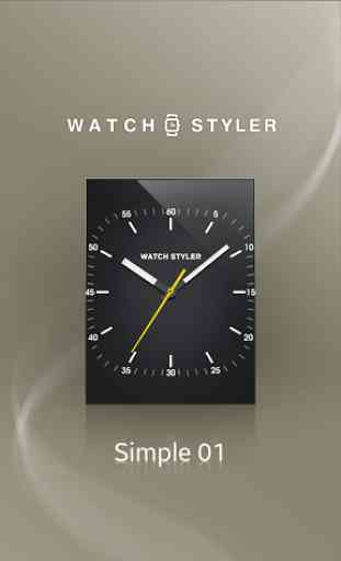 Watch Face Gear S - Simple 2