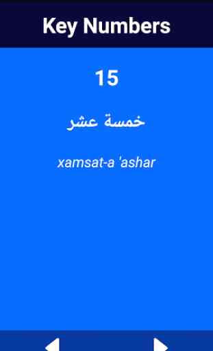 Arabic Number Whizz 1