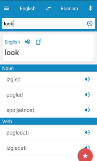 Bosnian-English Dictionary 1