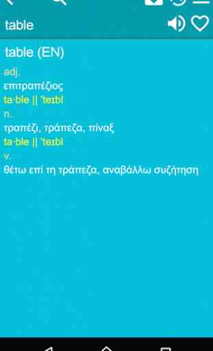 English Greek Dictionary Free 3