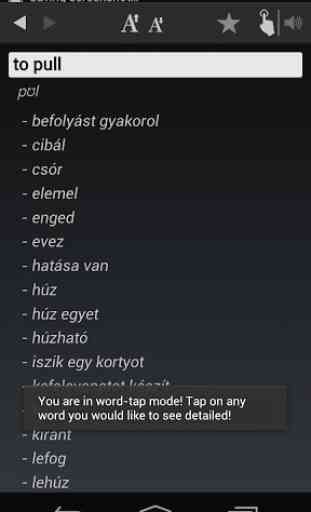 Dictionary Hungarian English 3