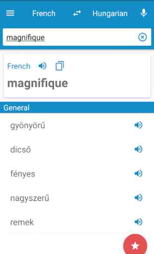 French-Hungarian Dictionary 1