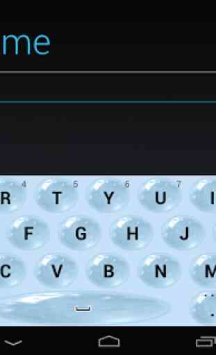Waterdrops keyboard image 3
