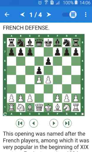 Chess Tactics in French Def 1
