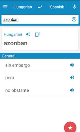 Hungarian-Spanish Dictionary 1