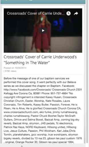 Crossroads Church - CA 1