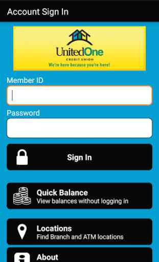 UnitedOne Credit Union Mobile 1