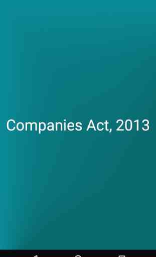 Companies Act 2013 - India Law 1