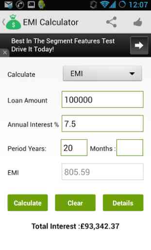 Loan EMI Calculator Free 2