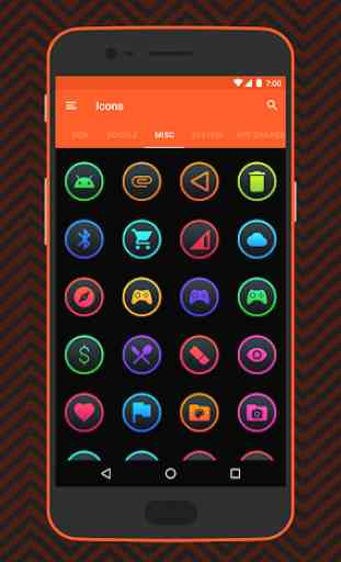 Lux Dark - iOS Inspired Icon Pack 4