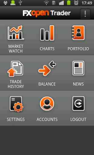 FXOpen TickTrader for Android 1