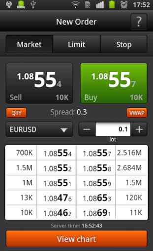 FXOpen TickTrader for Android 3
