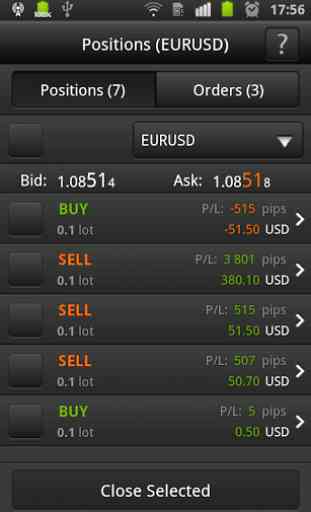 FXOpen TickTrader for Android 4