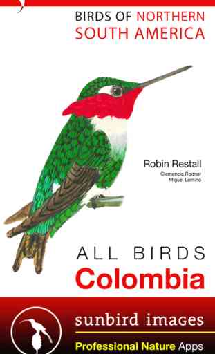 All Birds Colombia - a complete field guide to all the bird species recorded in Colombia 1