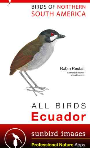 All Birds Ecuador - a complete field guide to all the bird species recorded in Ecuador 1