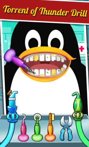 Amateur Dentist: Crazy Dental Club for Girls, Guys & Penguin - Surgery Games 3