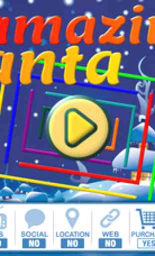 Amazing Santa - Christmas Gift - HD Maze learning games for kids and toddler 1