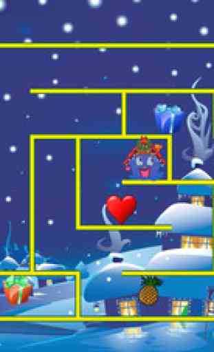 Amazing Santa - Christmas Gift - HD Maze learning games for kids and toddler 2