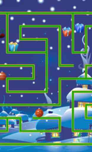 Amazing Santa - Christmas Gift - HD Maze learning games for kids and toddler 4