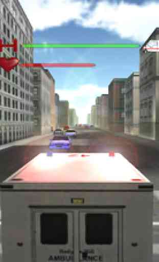 Ambulance Crash - 3D Free Game - The best number one game with the fastest emergencies worldwide 2