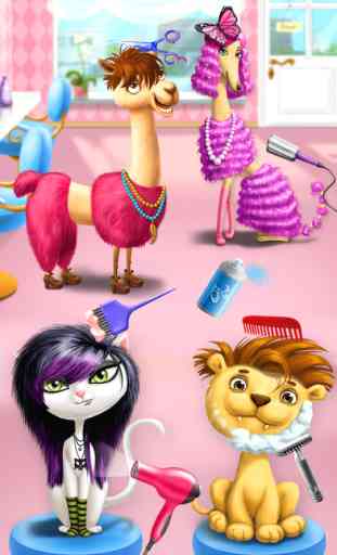 Animal Hair Salon and Dress Up - Furry Pets Haircut and Style Makeover 1