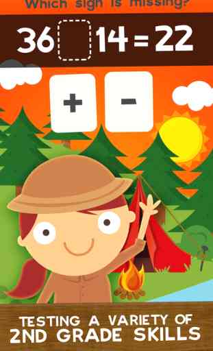 Animal Second Grade Math Games for Kids in First, Second and Third Grade Premium 2