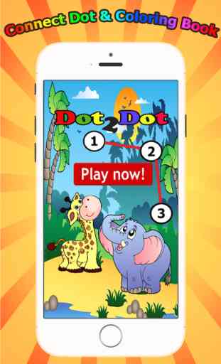 Animals Dot to Dot Coloring Book for Kids grade 1-6: coloring pages learning games 1