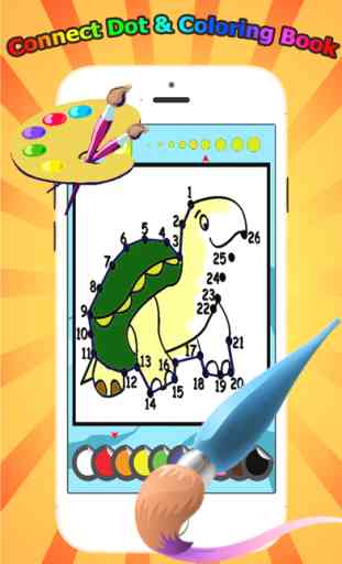 Animals Dot to Dot Coloring Book for Kids grade 1-6: coloring pages learning games 3