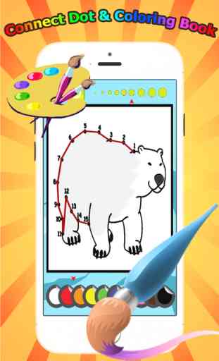 Animals Dot to Dot Coloring Book for Kids grade 1-6: coloring pages learning games 4