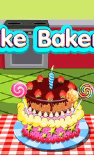 Anna's birthday cake bakery shop (Happy Box) free kids games 1