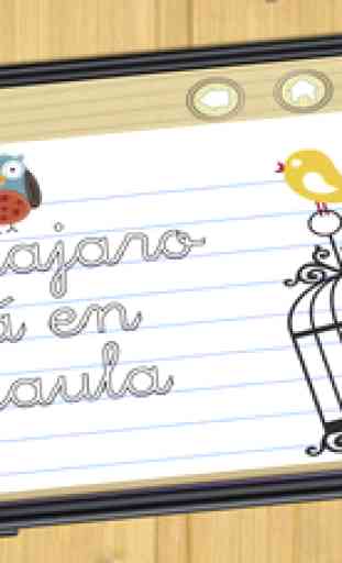 Handwriting in spanish for kids - learn to write for preeschool children 3-6 4
