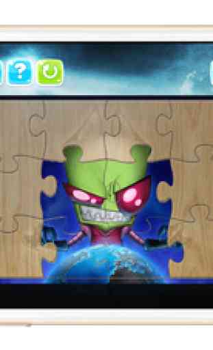 Alien Monster Jigsaw Puzzles for Kids and Toddlers 1