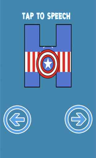 Alphabet ABC & Number Game For Kids - Captain America Edition ( Unofficial ) 1