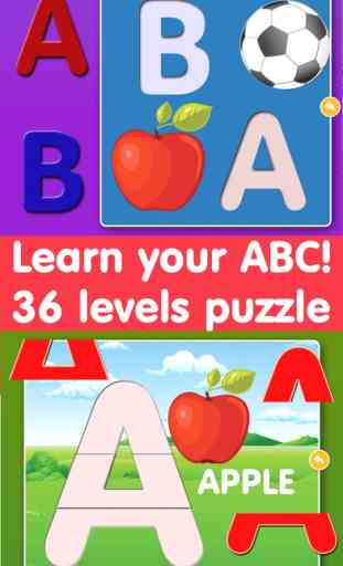 Alphabet Puzzles Games Kids & Toddlers free puzzle 1